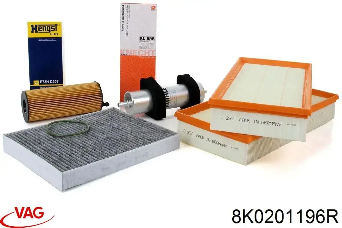Comprar 8K0201196R VAG Junta de la carcasa del filtro de combustible