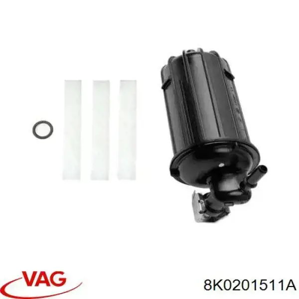 Filtro de combustible 8K0201511A VAG