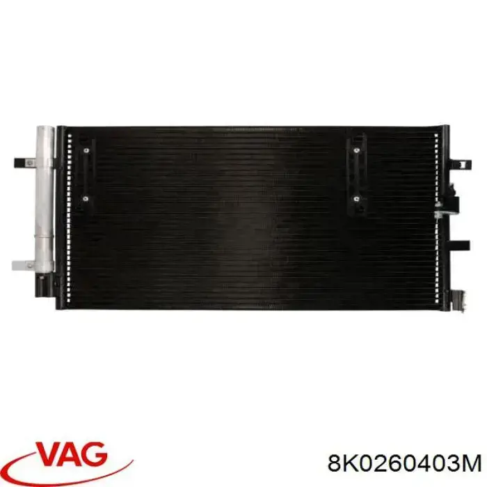 8K0260403M VAG condensador aire acondicionado