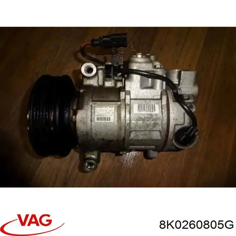 Compresor de aire acondicionado 8K0260805G VAG