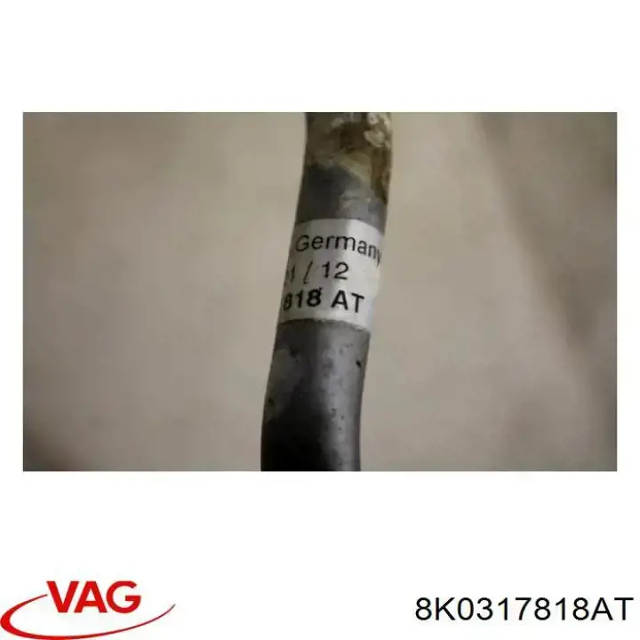 Tubo de retorno de refrigeración de la transmisión automática 8K0317818AT VAG