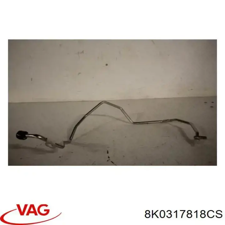 Tubo de refrigeración de la transmisión automática (manguera), alimentación 8K0317818CS VAG