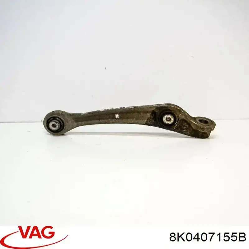 Brazo inferior izquierdo de la suspensión delantera VAG 8K0407155B