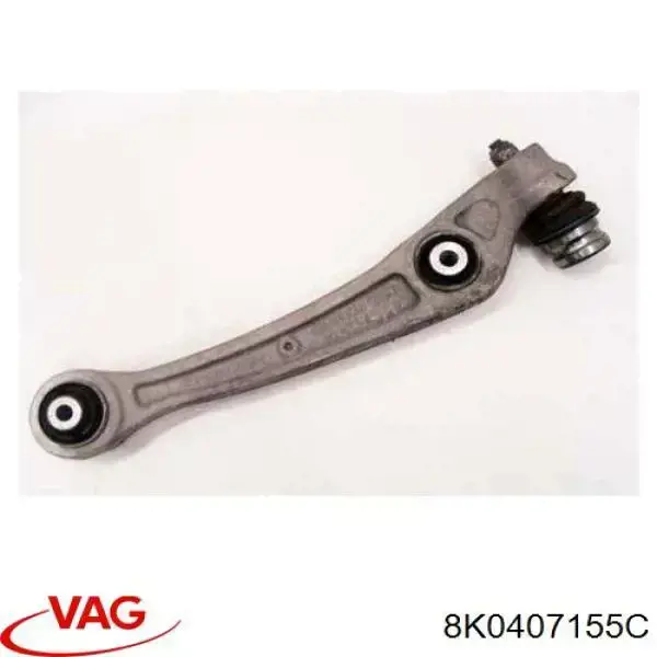 Comprar 8K0407155C VAG Brazo inferior izquierdo de la suspensión delantera