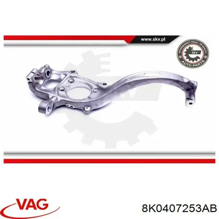 Comprar 8K0407253AB VAG Mangueta delantera izquierda