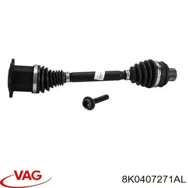 Comprar 8K0407271AL VAG Semieje delantero