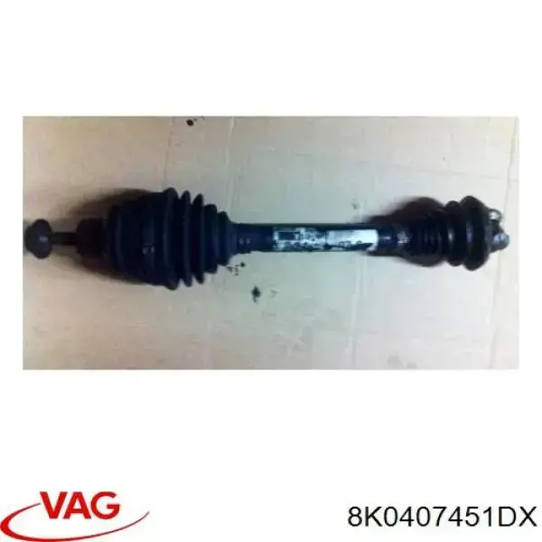 Semieje delantero VAG 8K0407451DX precio, desde 86,76 EUR