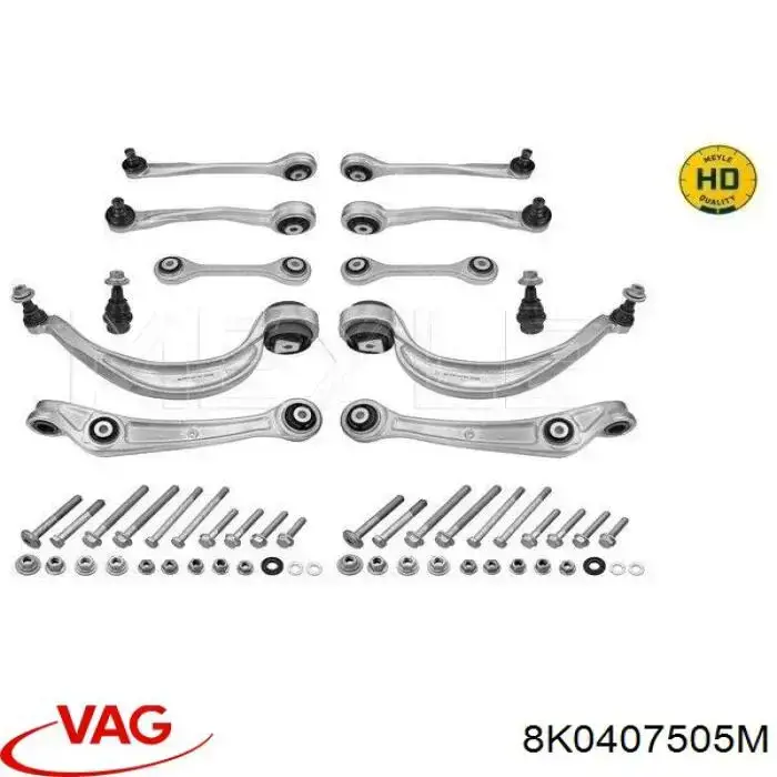 Trapecio de suspensión delantera, superior izquierda VAG 8K0407505M precio, desde 46,28 EUR