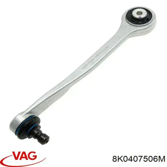 Brazo superior derecho de la suspensión delantera 8K0407506M VAG