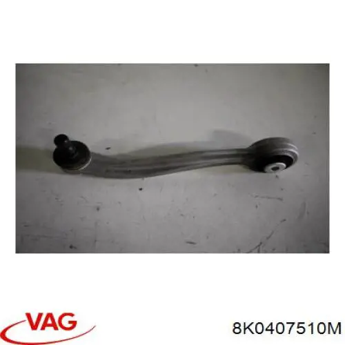 Brazo superior derecho de la suspensión delantera 8K0407510M VAG