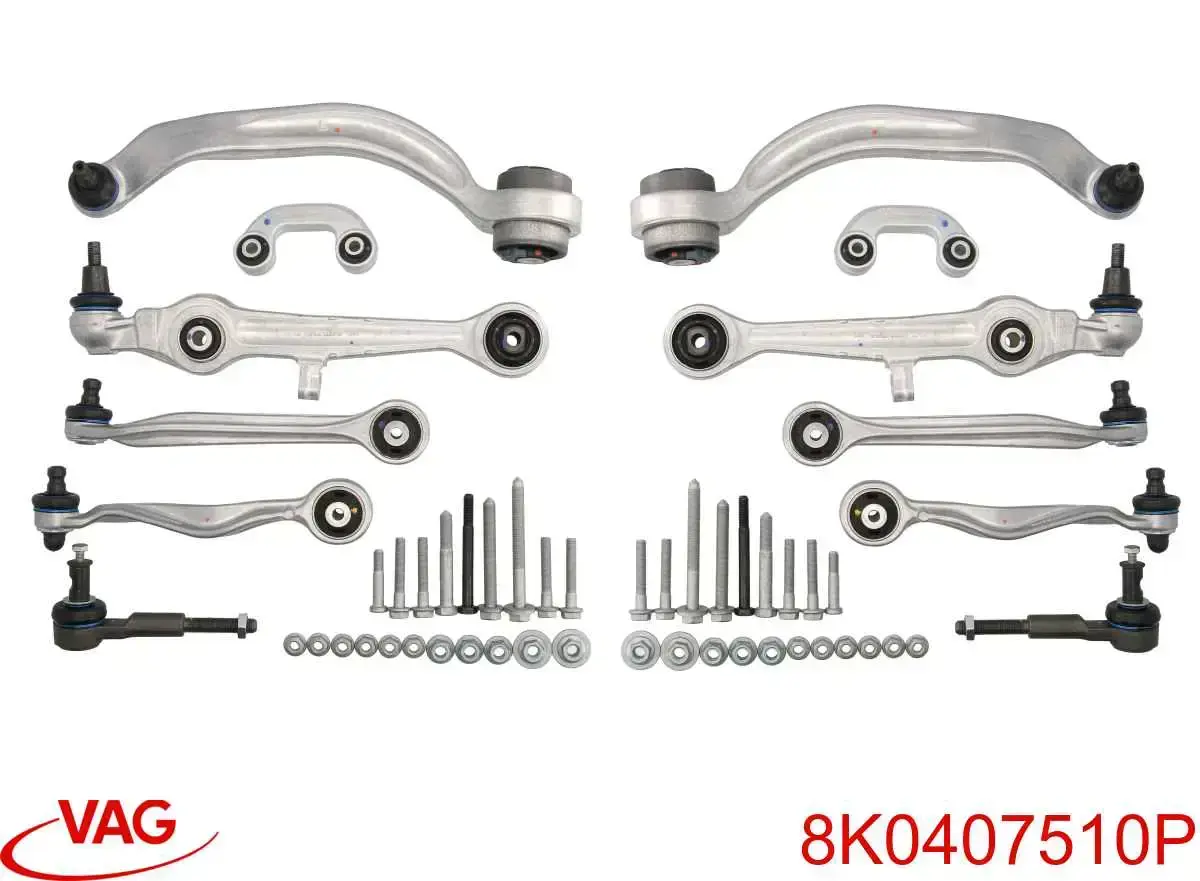 Comprar 8K0407510P VAG Brazo superior derecho de la suspensión delantera