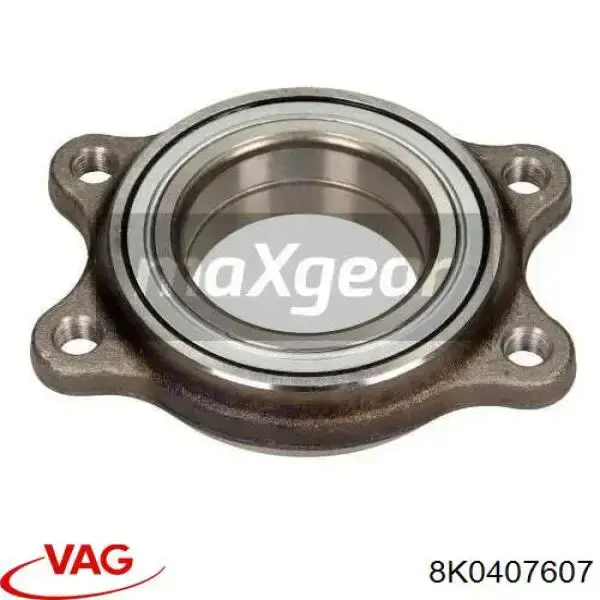 Cubo de rueda delantero 8K0407607 VAG