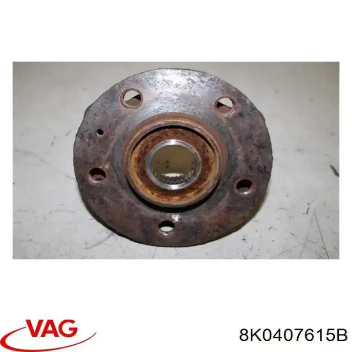 Cubo de rueda delantero 8K0407607 VAG