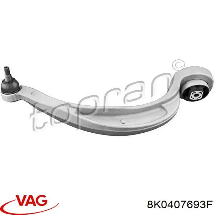 Brazo inferior izquierdo de la suspensión delantera VAG 8K0407693F precio, desde 69,70 EUR