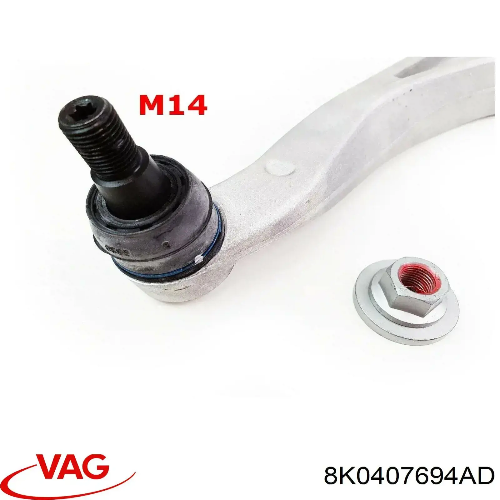 Brazo inferior derecho de la suspensión delantera VAG 8K0407694AD precio, desde 91,58 EUR