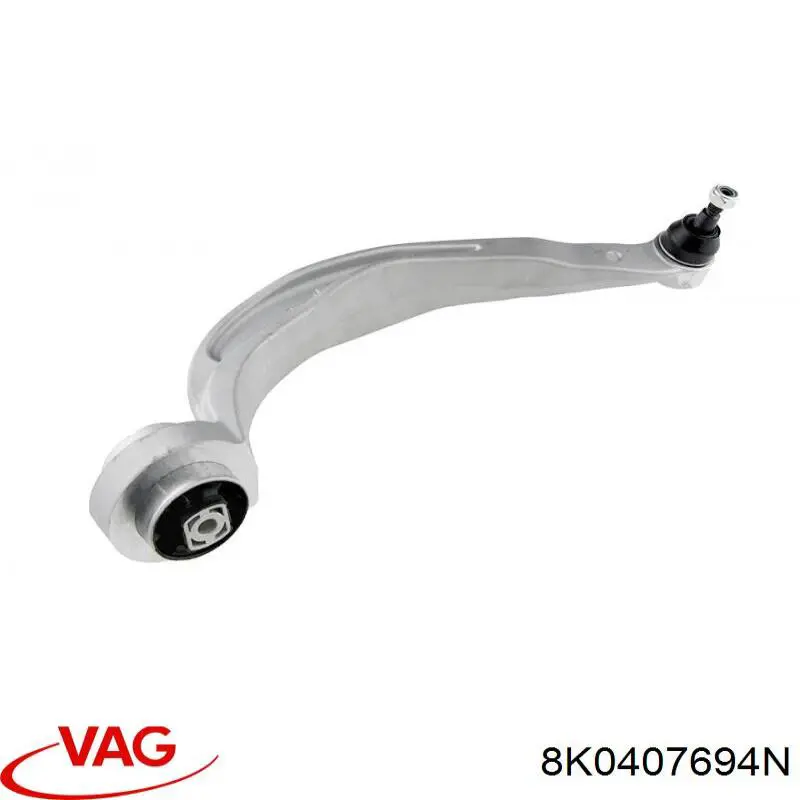 Brazo inferior derecho de la suspensión delantera 8K0407694N VAG