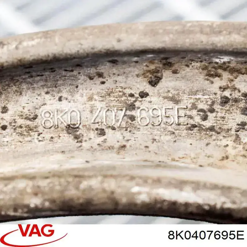 Brazo inferior izquierdo de la suspensión delantera 8K0407695E VAG