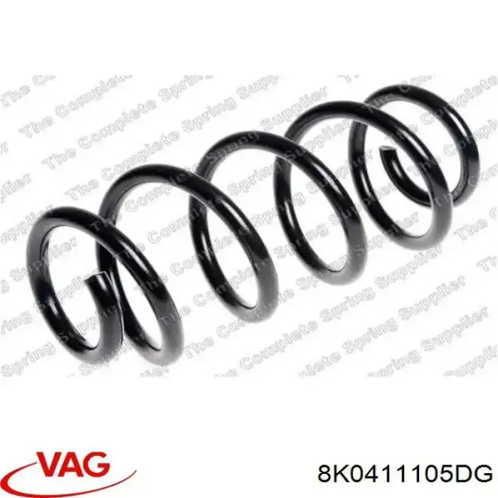 Comprar 8K0411105DG VAG Muelle delantero