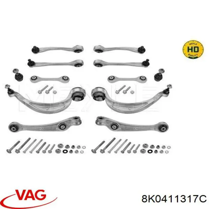 Comprar 8K0411317C VAG Bieleta estabilizadora delantera