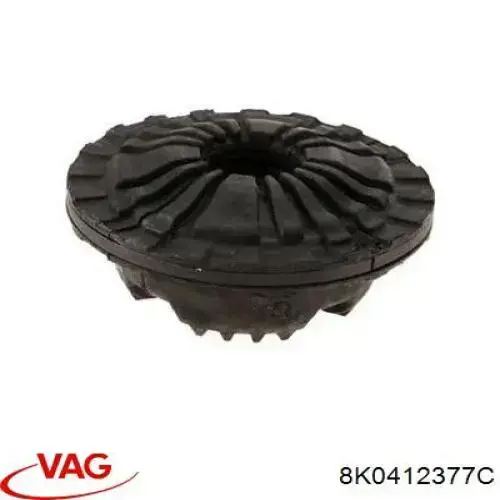 Soporte del amortiguador delantero 8K0412377C VAG