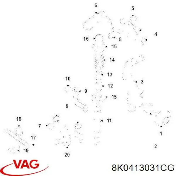 Comprar 8K0413031CG VAG Amortiguador