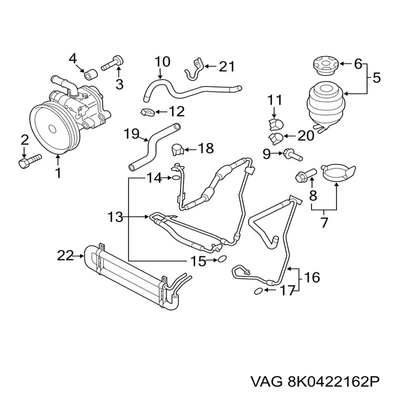 Comprar 8K0422162P VAG 
