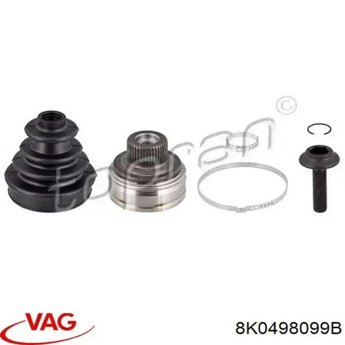Junta homocinética exterior delantera VAG 8K0498099B precio, desde 26,73 EUR