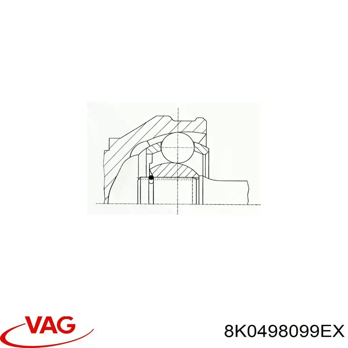 Junta homocinética exterior delantera VAG 8K0498099EX precio, desde 51,88 EUR
