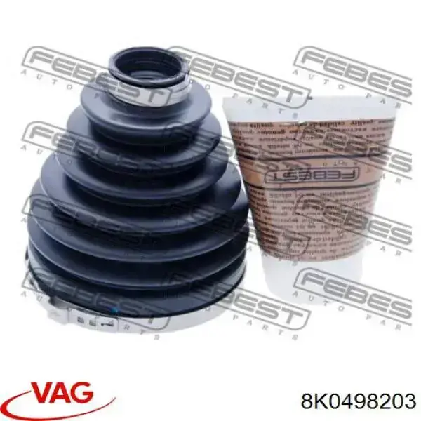 Comprar 8K0498203 VAG Fuelle de palier delantero exterior