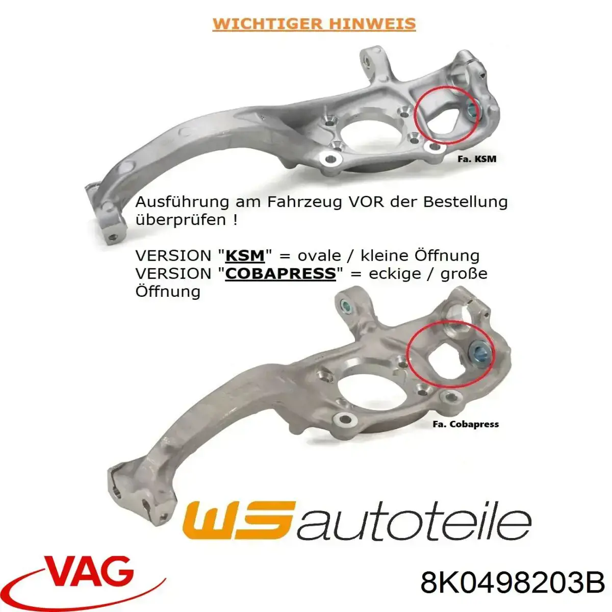 Fuelle, palier delantero exterior VAG 8K0498203B precio, desde 15,37 EUR