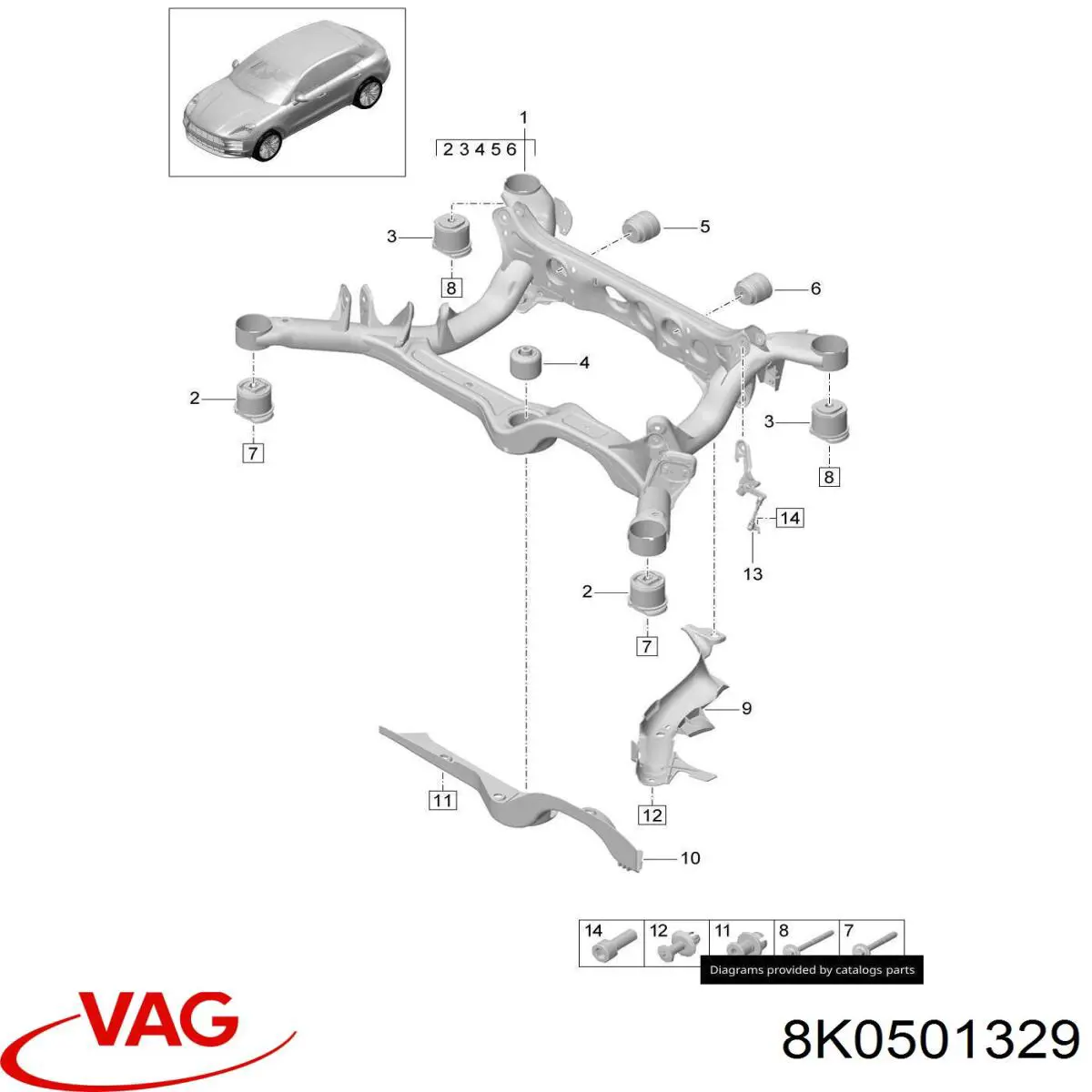 8K0501329 VAG