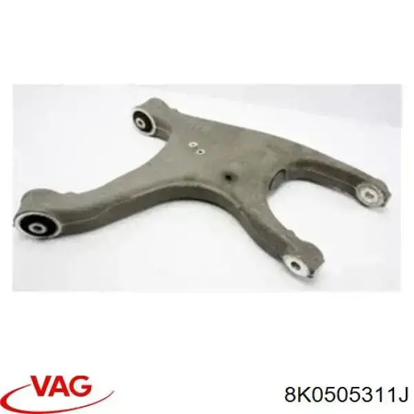 Brazo inferior izquierdo de la suspensión trasera VAG 8K0505311J precio, desde 55,18 EUR
