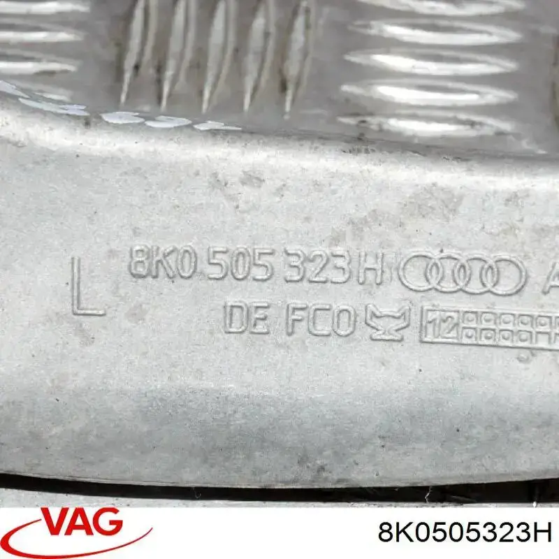Brazo superior izquierdo de la suspensión trasera VAG 8K0505323H precio, desde 50,91 EUR