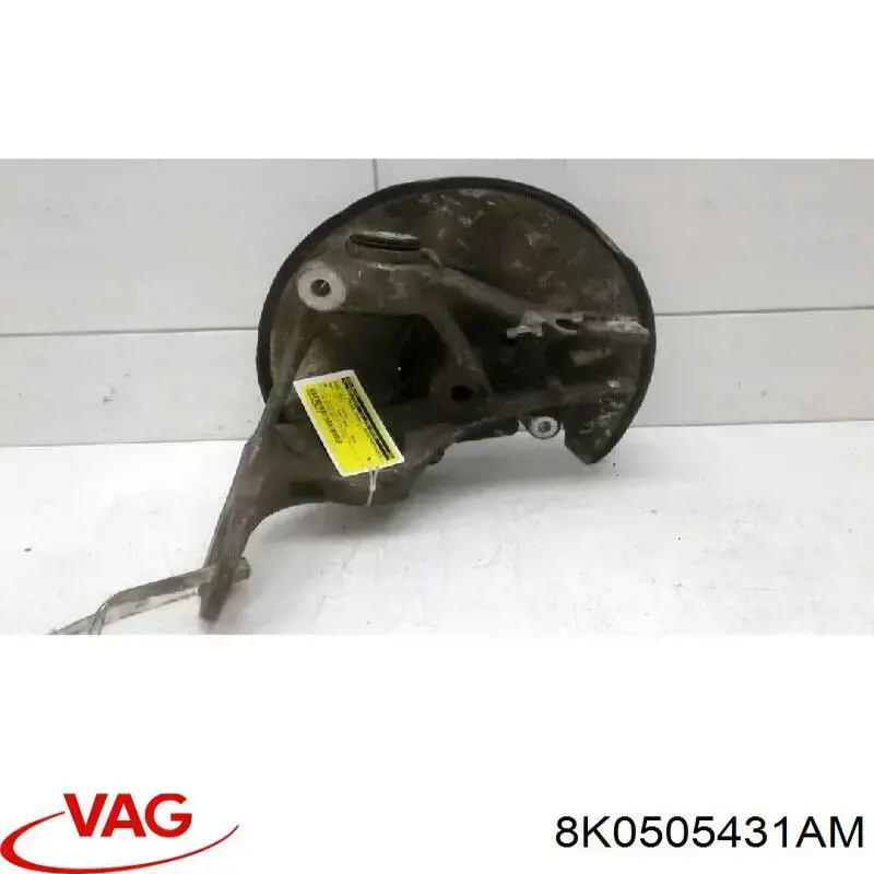 8K0505431AM VAG Mangueta trasera izquierda