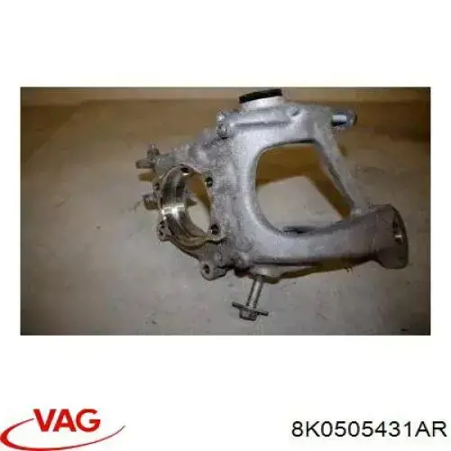 8K0505431AR VAG Mangueta trasera izquierda