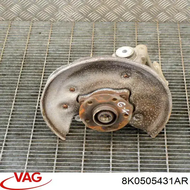 Mangueta trasera izquierda 8K0505431AR VAG