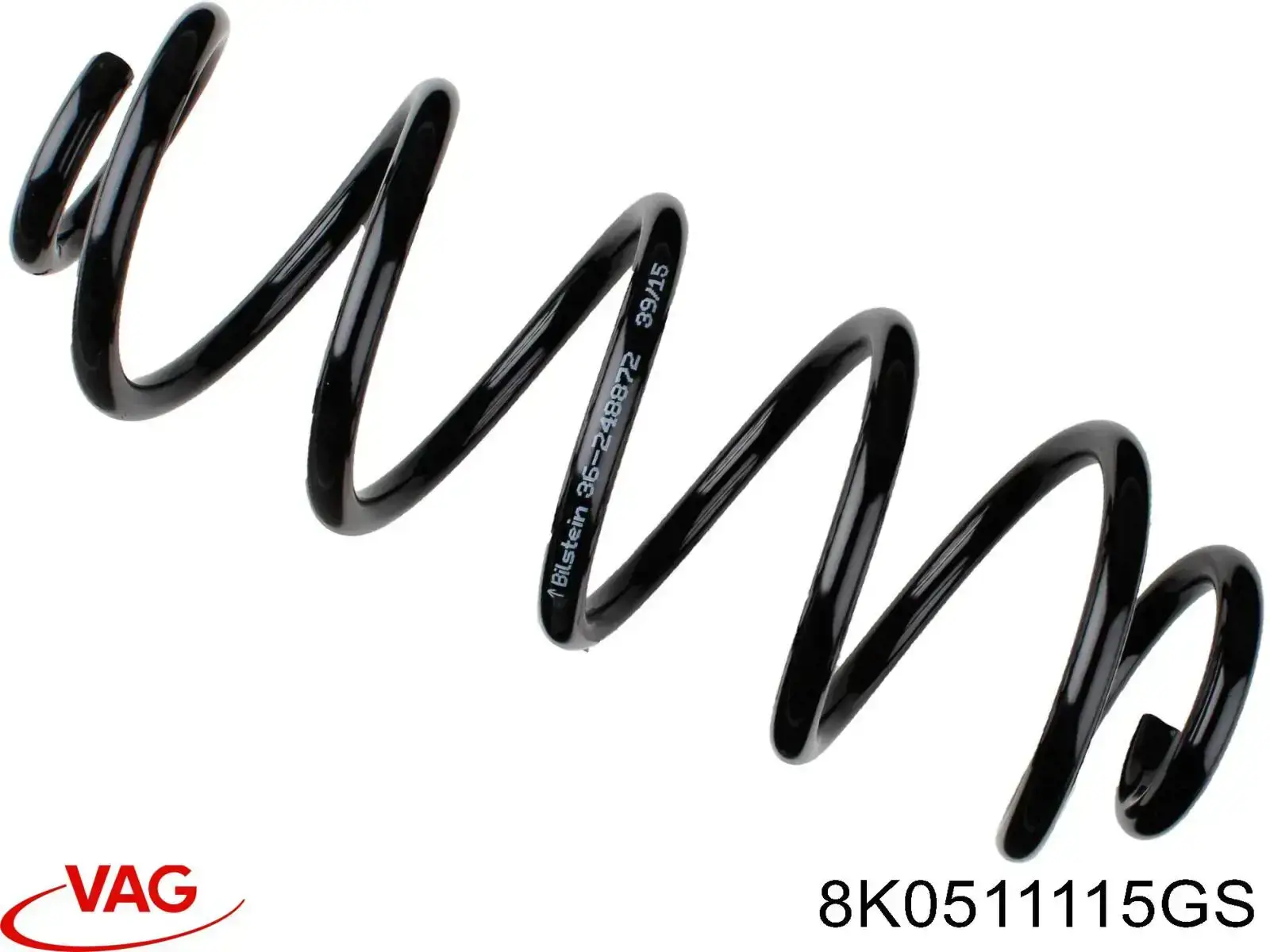 8K0511115GS VAG Muelle trasero