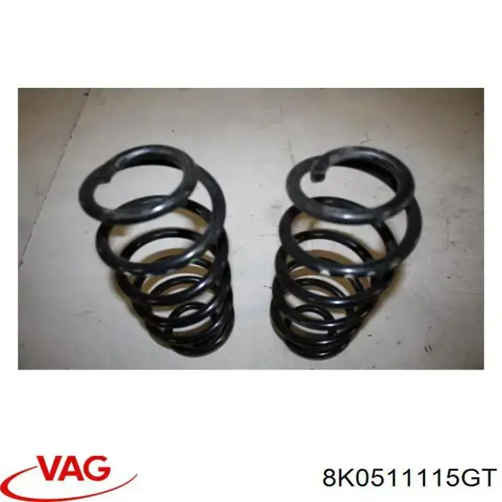 Comprar 8K0511115GT VAG Muelle de eje trasero