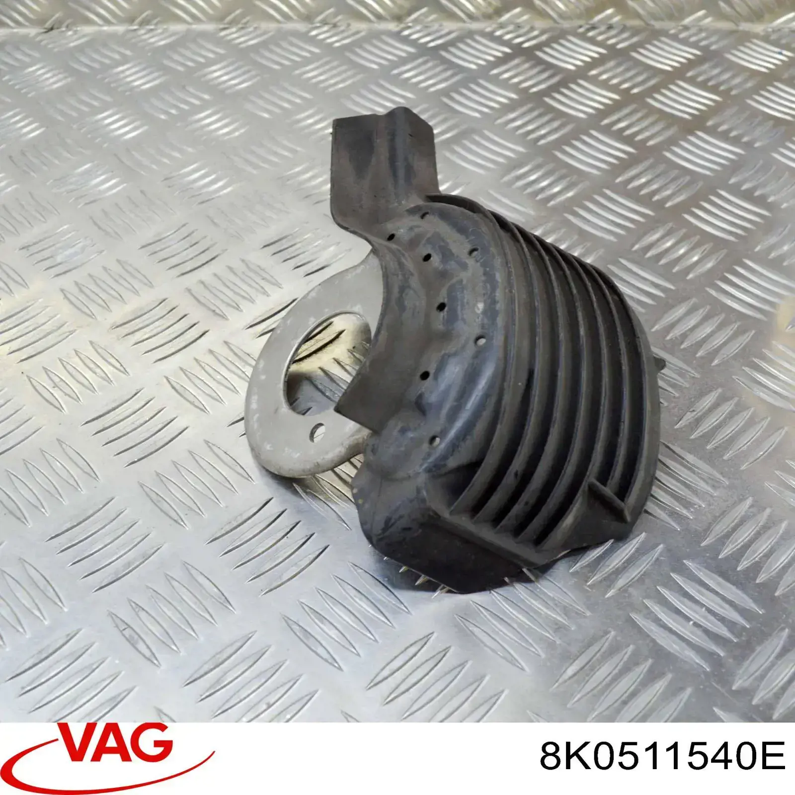 Protector del amortiguador trasero 8K0511540E VAG