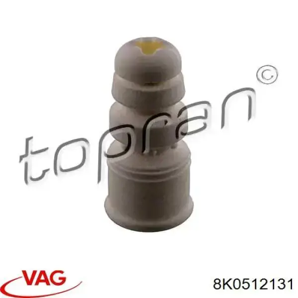 Tope de amortiguador trasero 8K0512131 VAG