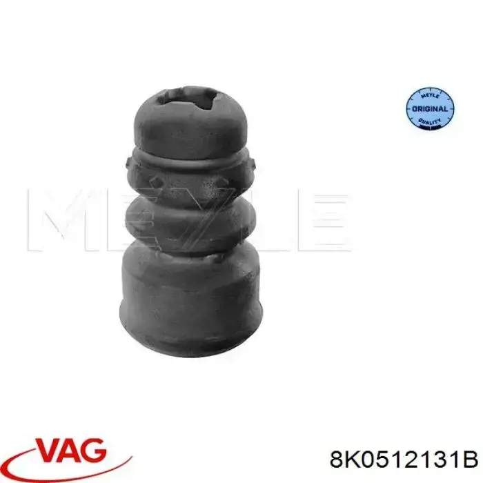 Comprar 8K0512131B VAG Tope de amortiguador trasero