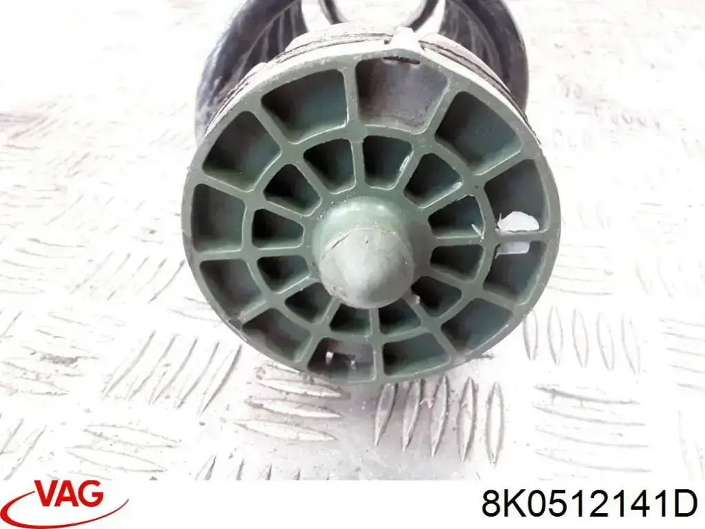 Aislador de resorte delantero superior VAG 8K0512141D