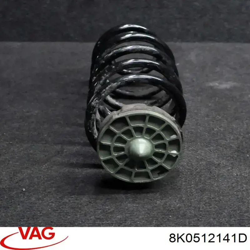 8K0512141D VAG Aislador de resorte delantero superior