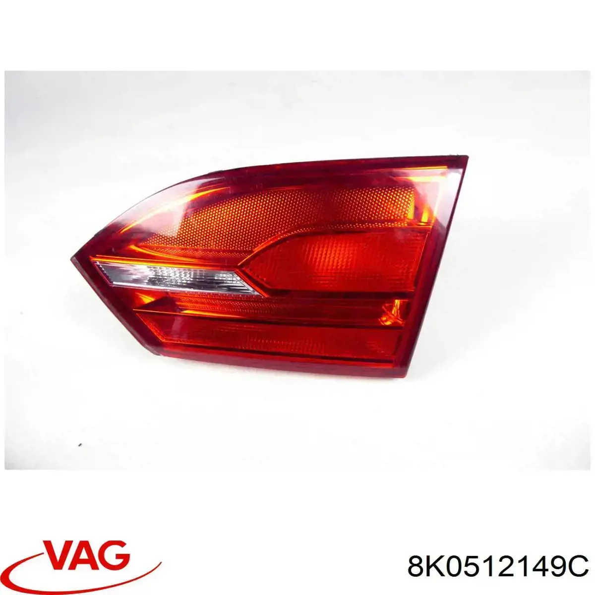 8K0512149C VAG Aislador de resorte trasero superior