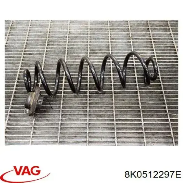 Comprar 8K0512297E VAG Aislador de resorte trasero inferior de goma