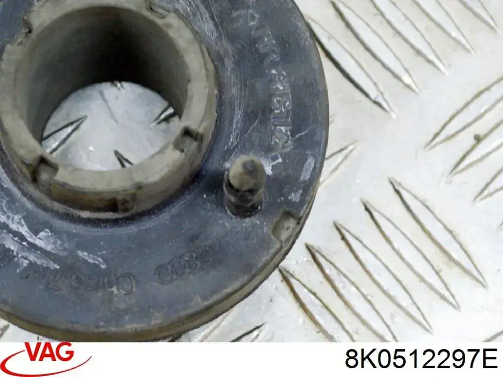 Comprar 8K0512297E VAG Aislador de resorte trasero inferior de goma
