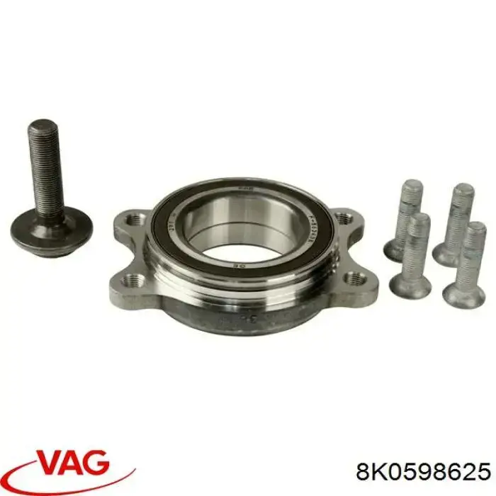 Cojinete de rueda delantero 8K0598625 VAG