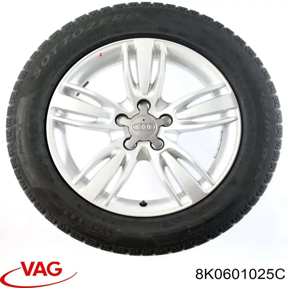 Comprar 8K0601025C VAG Aros de rueda