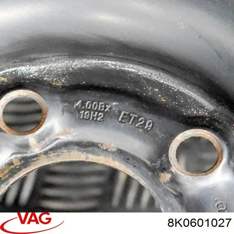 Comprar 8K0601027 VAG Llantas de acero (Estampado)