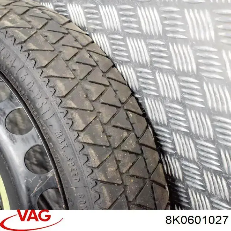 Llantas de acero (Estampado) 8K0601027 VAG
